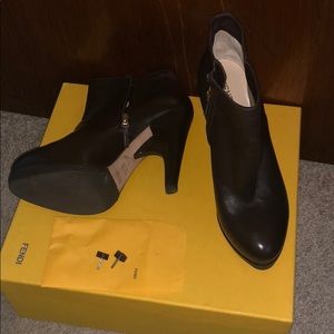 Fendi ankle boots.